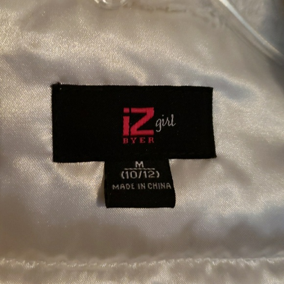 White Fax Fur Girls Jacket - Picture 2 of 3